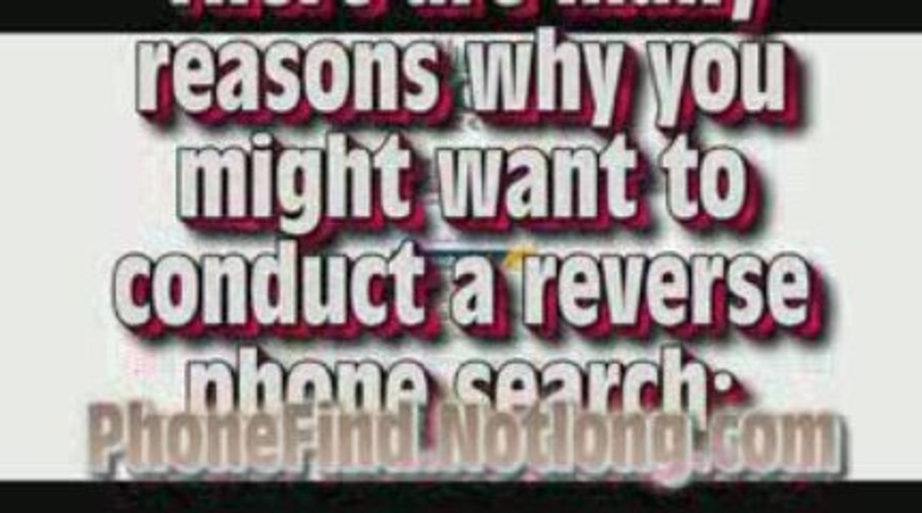 Cell phone number lookup - search by phone number