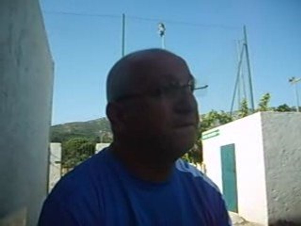 Luigi Alfano au micro de Marc Faure