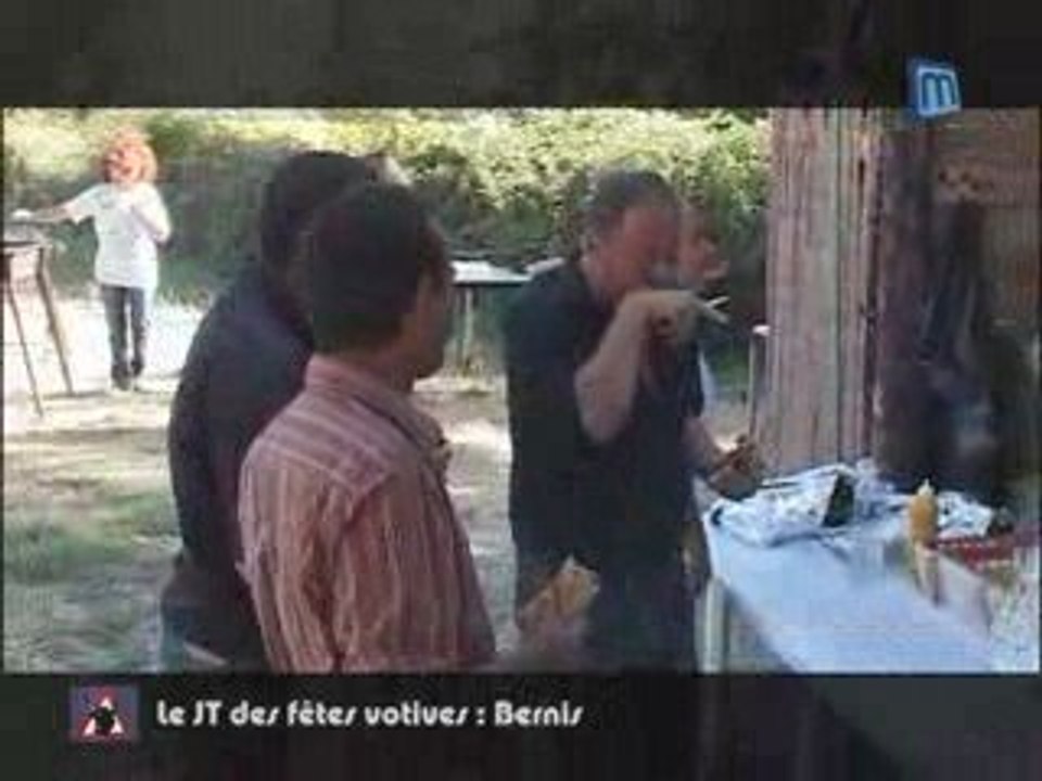 JT des fêtes votives : Bernis