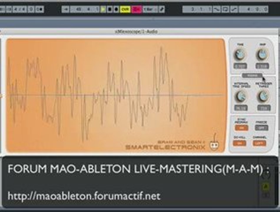 VSTI/VST MEXOSCOPE ANALYSEUR DE SPECTRE GRATUIT DIDGUITARE