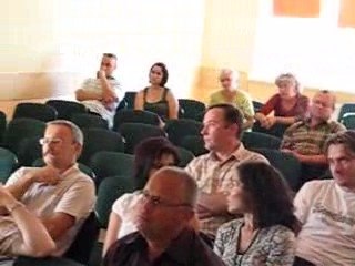 2009-08-09 zebranie wiejskie Wola Mielecka wojt kanalizacja