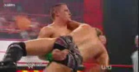 Raw John Cena vs Chris Jericho