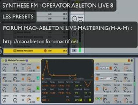 ABLETON LIVE 8 7 OPERATOR VST VST DIDGUITARE