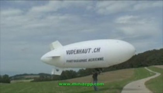 dirigeable RC pour prises de vues aériennes vidéo et photo