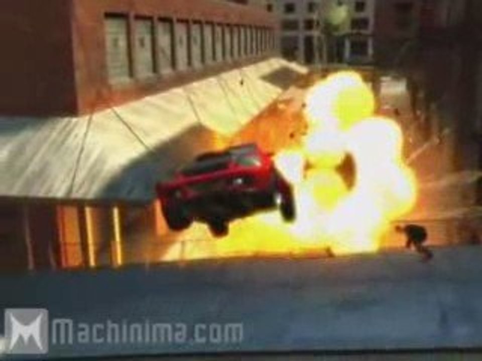 Cascades 1 dans GTA IV (Stunt saut)