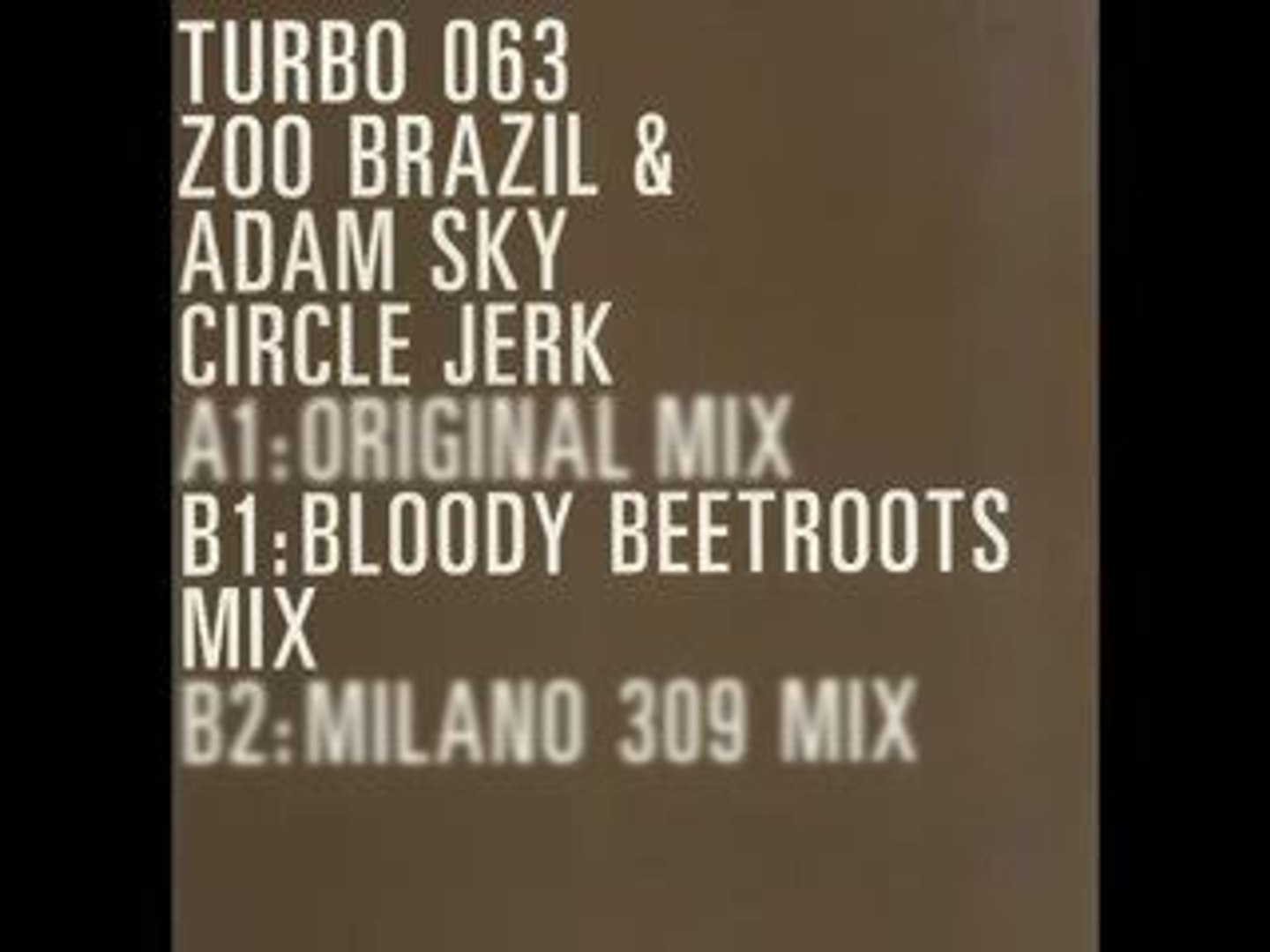 ⁣Zoo Brazil & Adam Sky - Circle Jerk (Bloody Beetroots Remix)