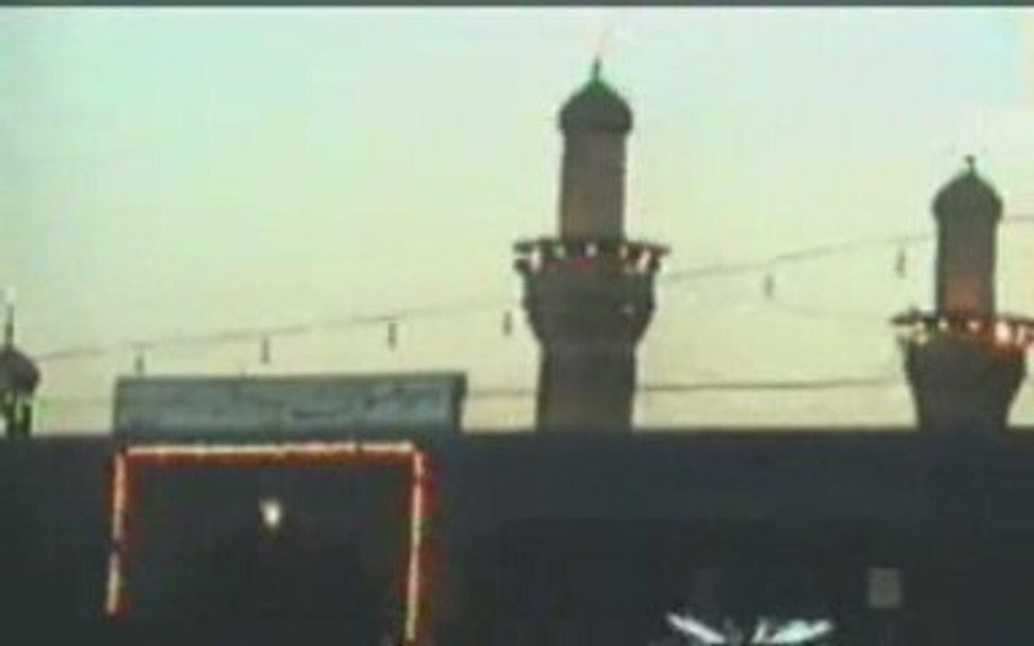 منظر لكعبة الشيعة بكربلاء