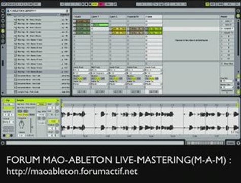 Tuto MAO : Ableton Live Formation d'un Morceau (Debutants)