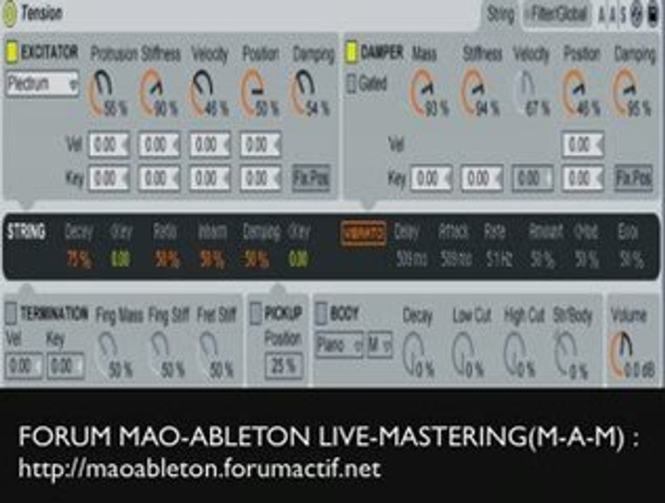 Ableton Live Tension Vsti-Vst DIDGUITARE