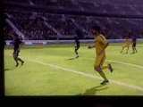 Kaka reprise ciseau de volée fifa09 ps3