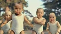 Pub Evian pour bébé