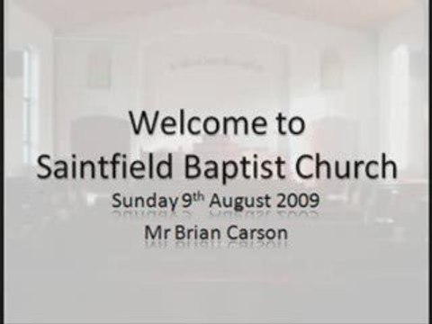 090809 - Gospel Service Part 2