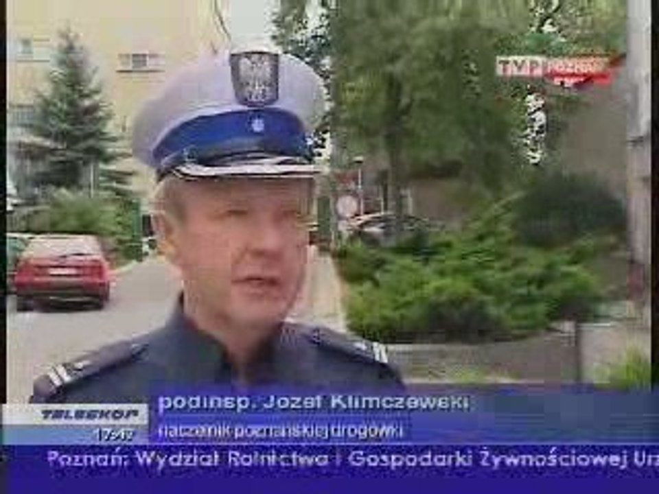 Drogowy bubel na drodze Skórzewo - Dąbrowa