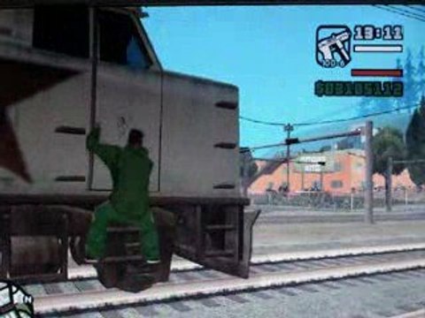 gta san andréas train