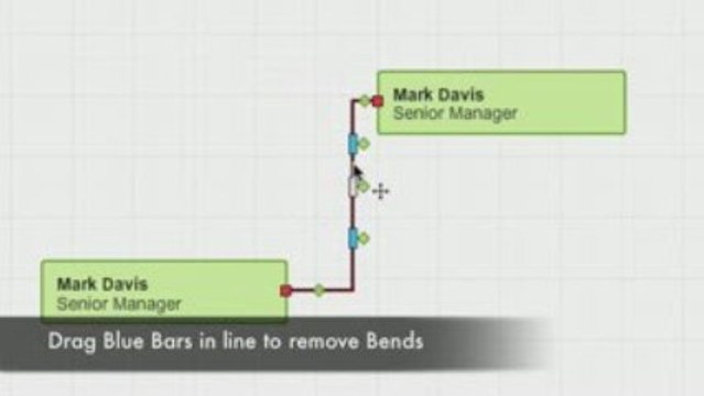 Modifying Connector Paths in Creately