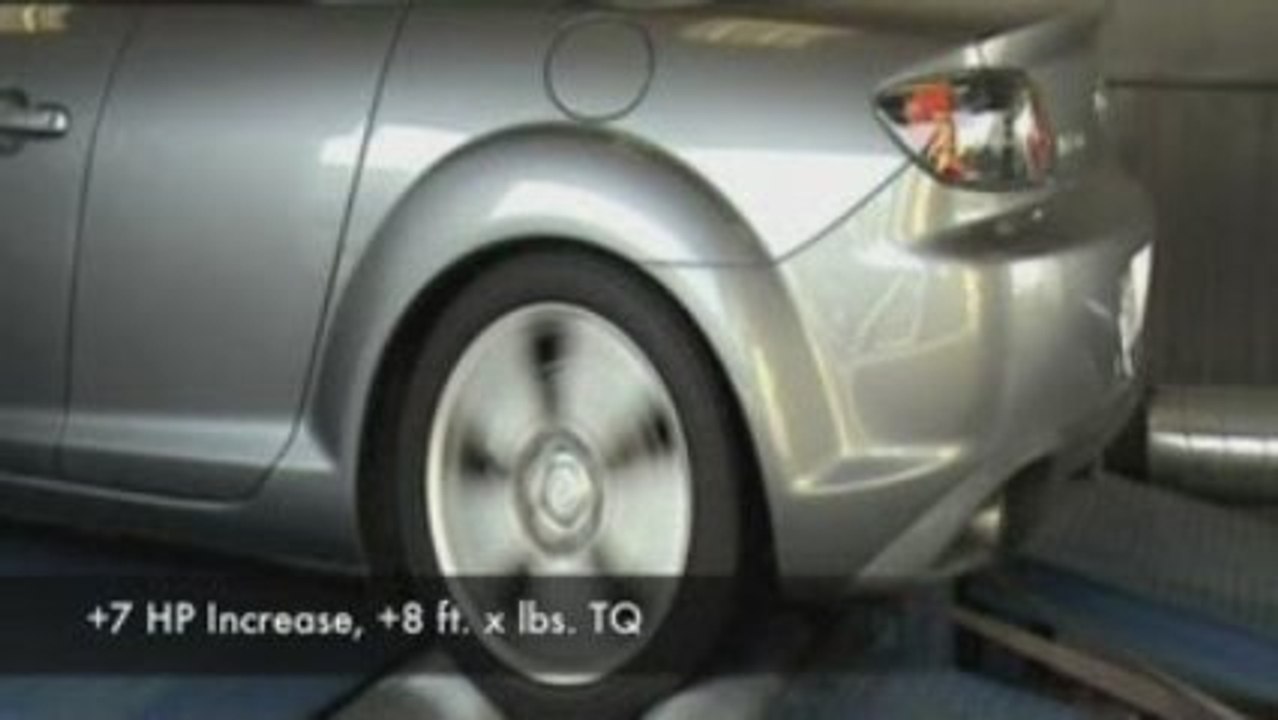 Takeda Air Intake System 04-08 Mazda RX8 Dyno