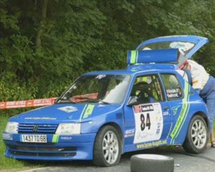 rallye de la plaine 2009 crevaison