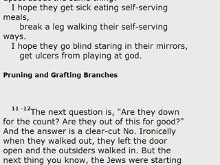 Today, I read Romans 11 - The Loyal Minority