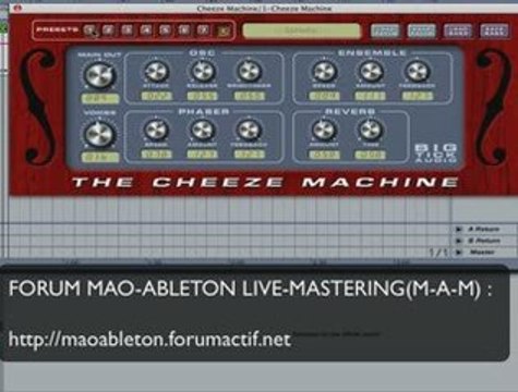 The Cheeze Machine Free(Gratuit)Vsti/Vst DIDGUITARE
