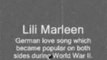 Lili Marleen in German recorded 1939 Lale Andersen