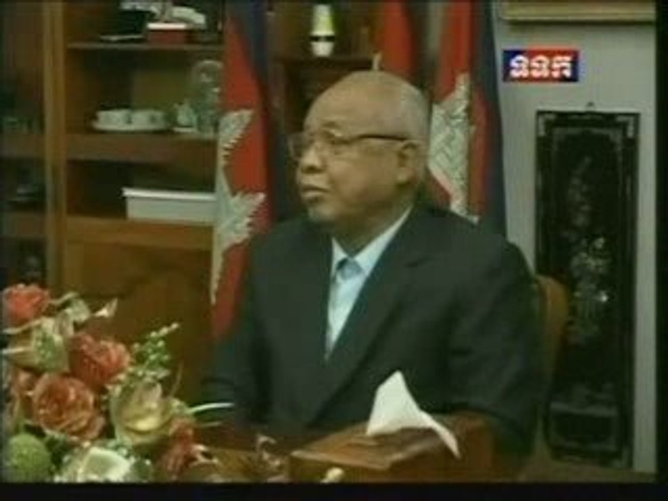 TVK Khmer News- 11 August 2009-3 Chea Sim