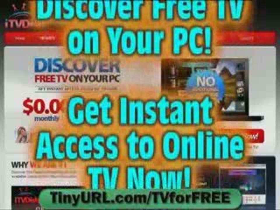Watch TV on your pc
