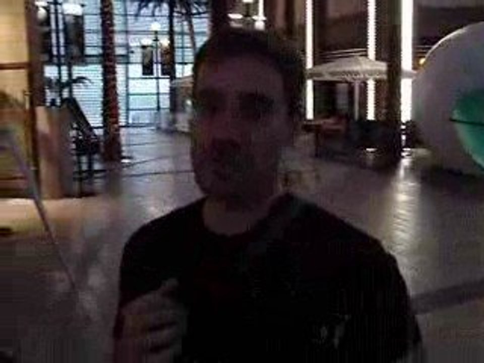 hommage d'un fan parisien à l'O2 le 10/08/2009