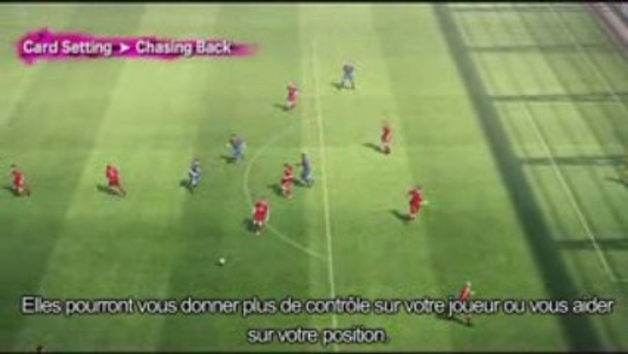 Pes 2010 gameplay scenes from 1st tactics video