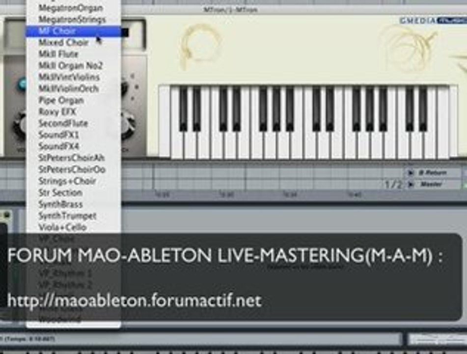 M-TRON Gforce les Presets Vsti/Vst DIDGUITARE
