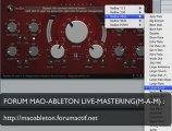 Forum mam : mao - ableton live - mastering