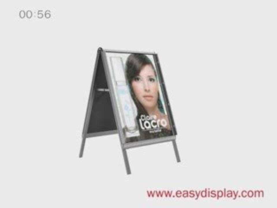 Schöner gehwegaufsteller, dachaufsteller, aufsteller