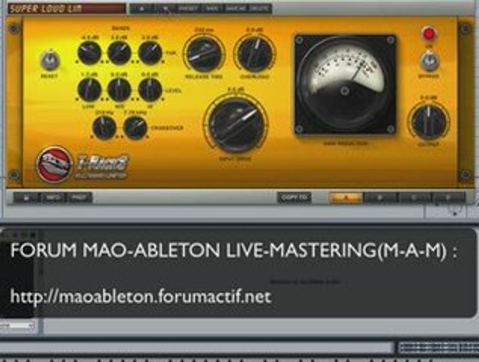 T-Racks 3 ik-multimedia MULTIBAND LIMITER DIDGUITARE