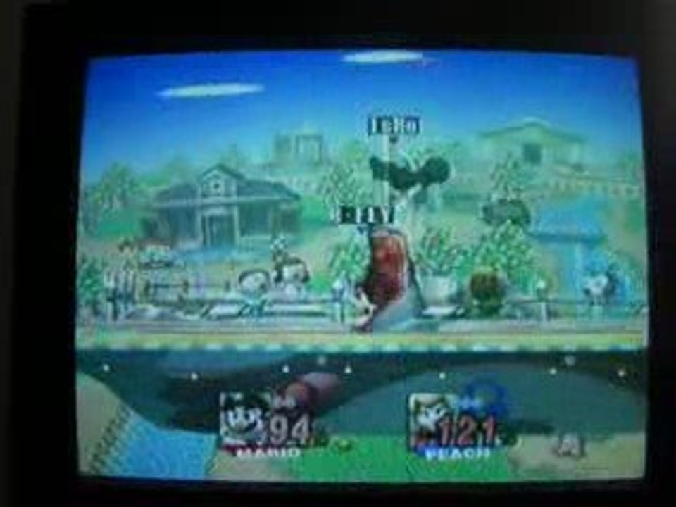 SSBB - Mario (IsHo) vs Peach (B.fly)
