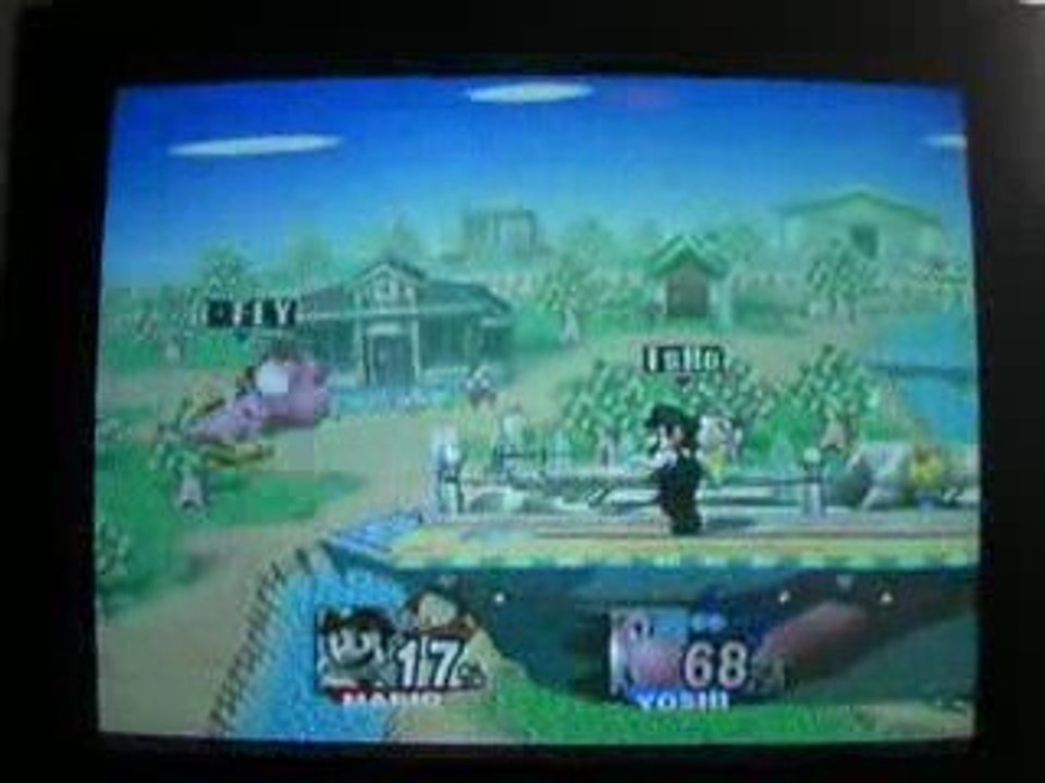SSBB - Mario (IsHo) vs Yoshi (B.fly)