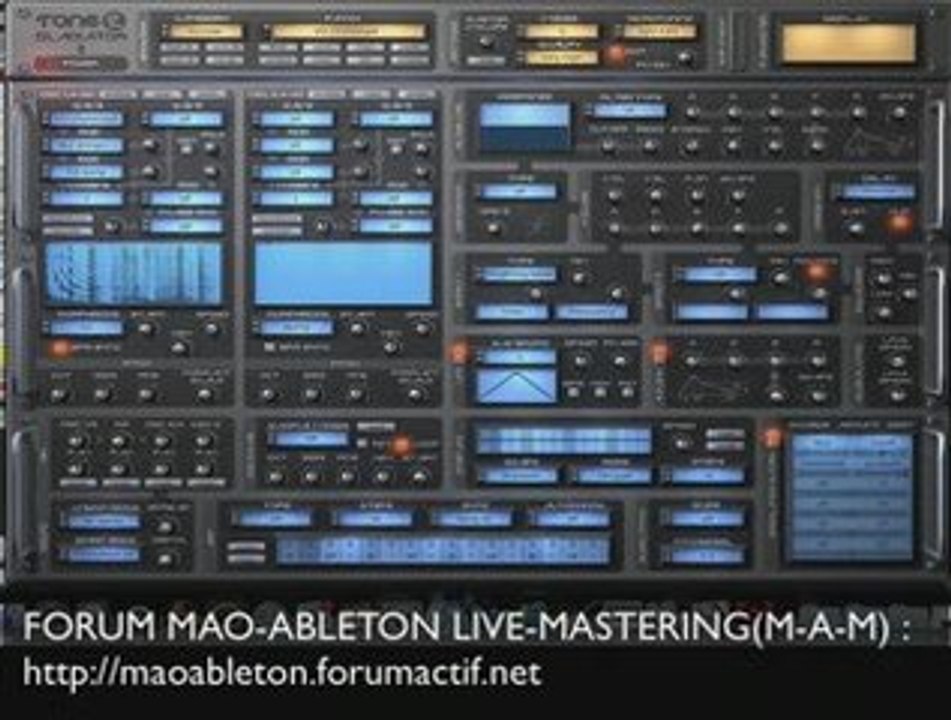 Gladiator2 tone2 Synthe VOCODER Vsti/vst DIDGUITARE