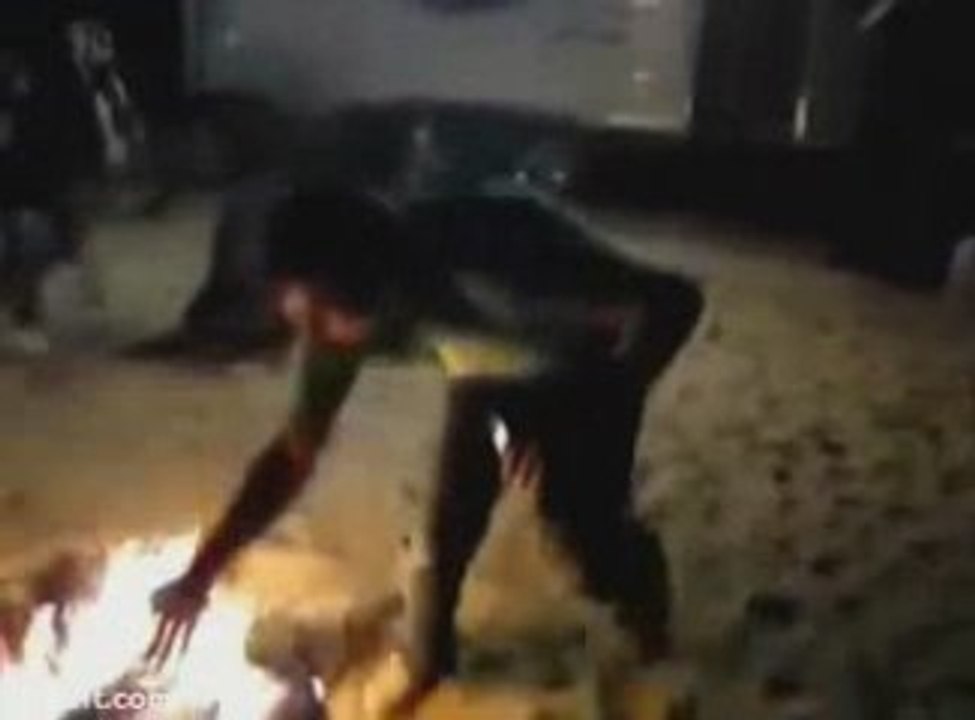 Amazing Fire Face Trick