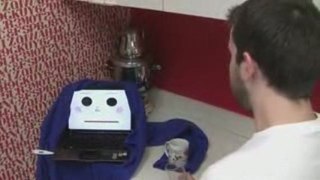 Man Arguing With His Laptop
