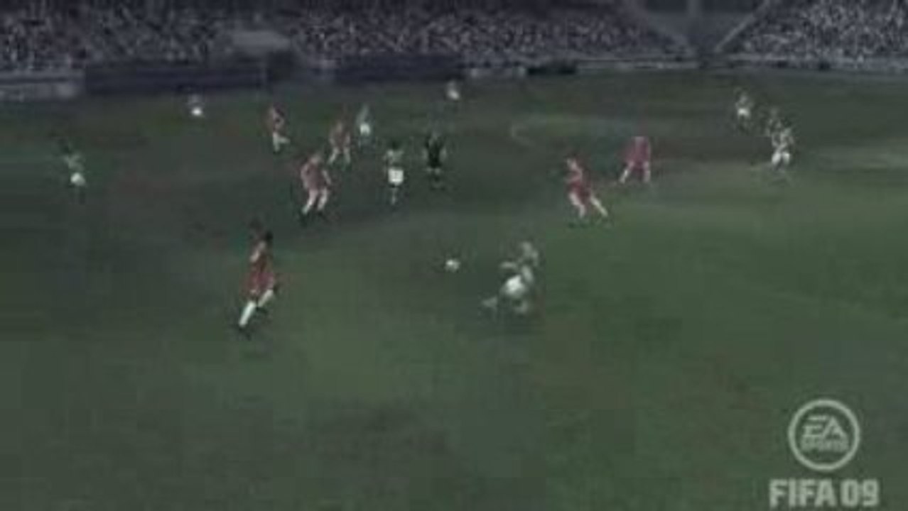 [FIFA 09] But de Mirallas (Saint-Etienne) face au FC Metz