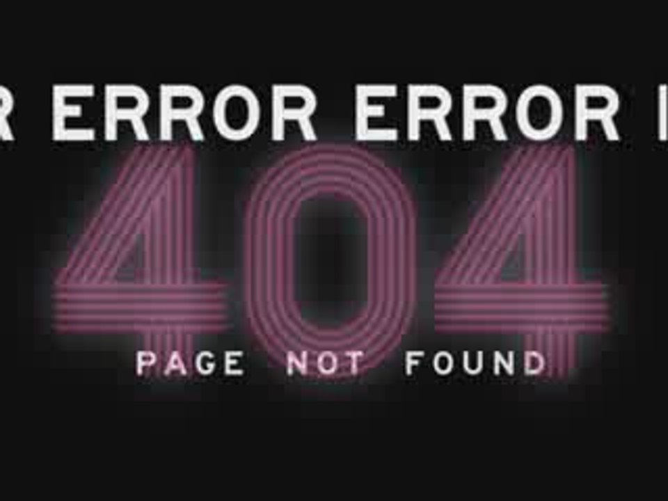 ERROR 404