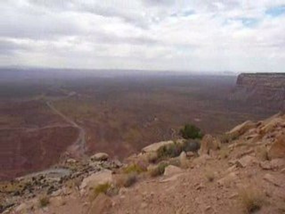 Utah, USA :  route 231 vers Monument Valley