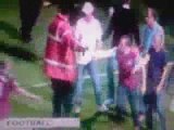 Millwall Vs Wast Ham - Hooligan Stabbed In Chest 25/8/09