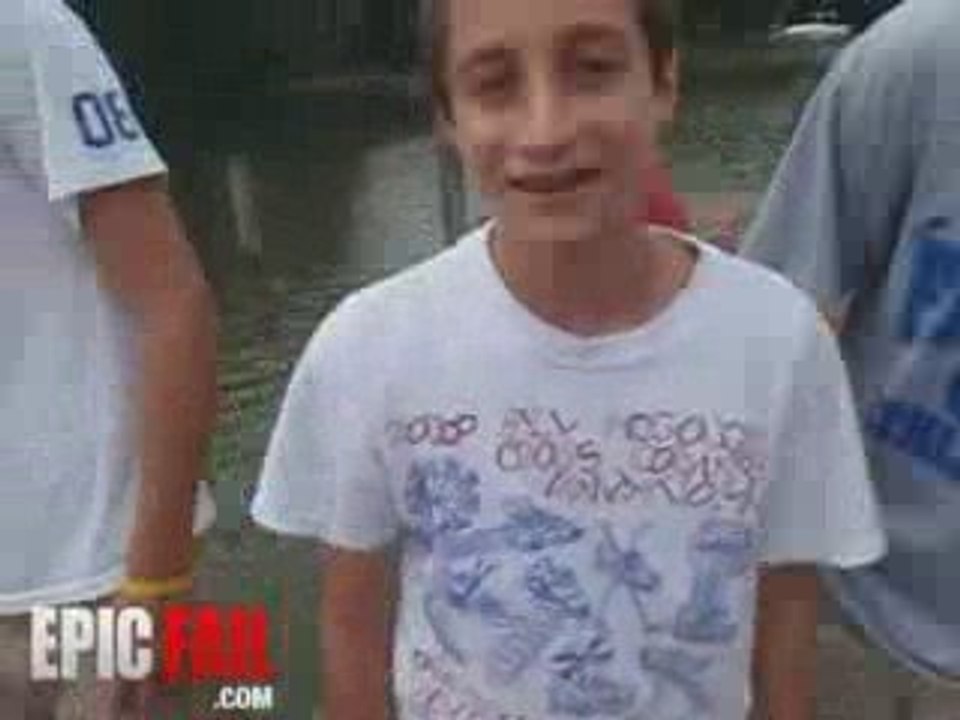 Lake Jump Fail