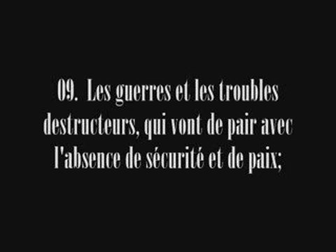 Les Signes de l'arrivé du Mahdi