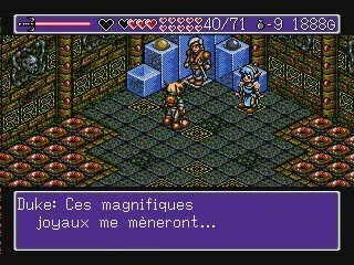 [Landstalker]Donjon vers Kazalt