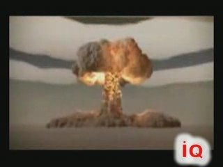 Atom bombası patlama anı