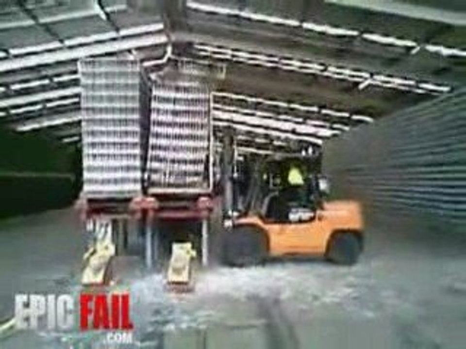 Forklift Fail
