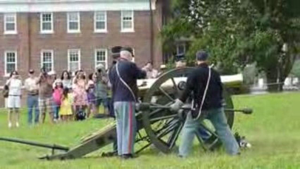Civil War Reenactment at Governor's Island Last Week