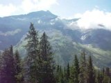 Panorama de montagnes en Suisse