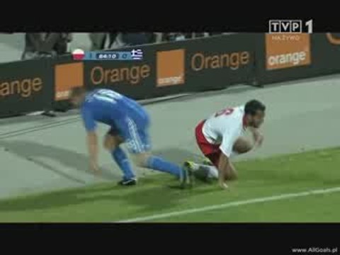 Roger - ku*wa mać Polska - Grecja 12.08.2009