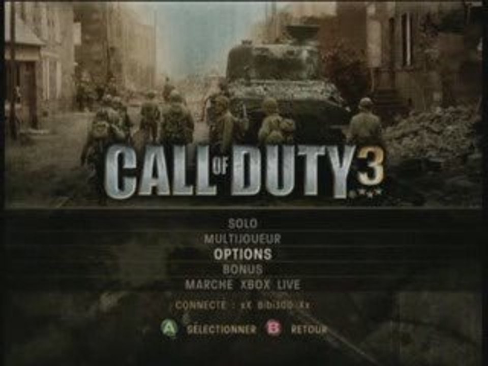 VideoTest Call of Duty 3 En Marche vers Paris (360)